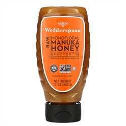 Wedderspoon, Raw Manuka Honey, KFactor 16, 12 oz (340 g)