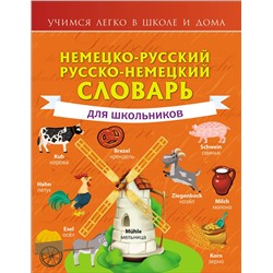 АСТ С. А. Матвеев "Немецко-русский. Русско-немецкий словарь для школьников"