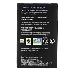 Choice Organic Teas, Black Tea, Organic Earl Grey, 16 Tea Bags, 1.12 oz (32 g)