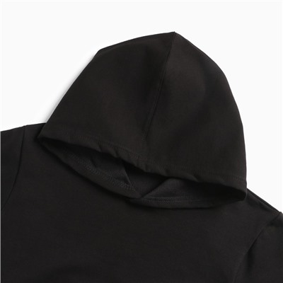 Толстовка женская, цвет чёрный, размер 48