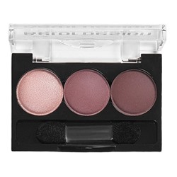 Тени для век 3-х цветные COLOR MANIA тон 37 первая сирень