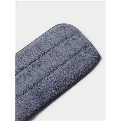 Насадка для швабры с распылителем Доляна, 40×13 см, микрофибра, серая