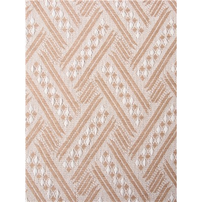 Плед с бахромой «Этель» Home, 130×180 см, светло-бежевый