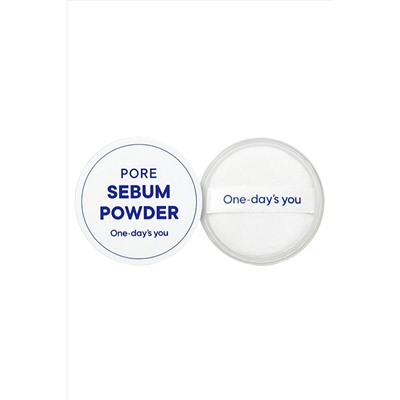 One-day's You Себорегулирующая пудра для лица с матирующим эффектом / Pore Sebum Powder, белый, 4 г KRISTALLER, 1111305