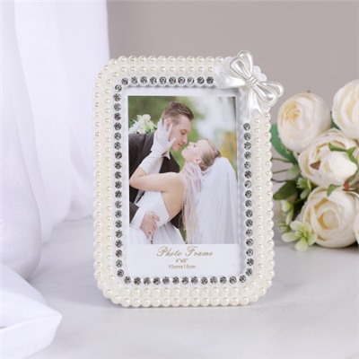 Фоторамка 10х15 / ZQC05 /уп 96/Бантик