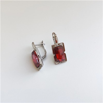 Серьги с кристаллами Swarovski