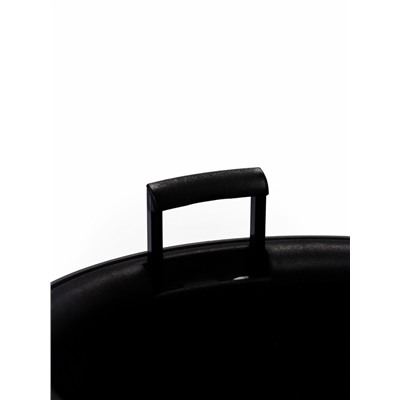 Кашпо для цветов «Фасет», 2 л, d=15 см, h=14 см, пластиковое, с автополивом, со вставкой, серое