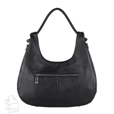 Сумка женская кожаная 6087Q black Polina&Eiterou