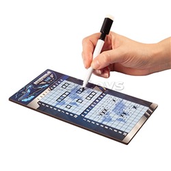 Игра настольная "Воздушный бой" в пакете с маркерами