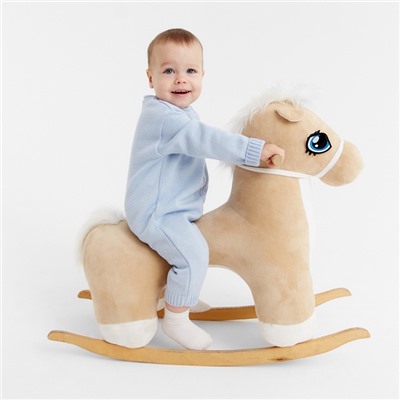 Комбинезон вязаный детский MINAKU, рост 74-80, голубой