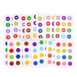 Игра развивающая "Разноцветные стрелочки"