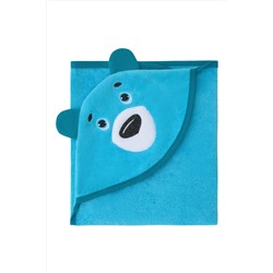 Детская полотенце накидка велюровая 90х100 НАТАЛИ, 1035165