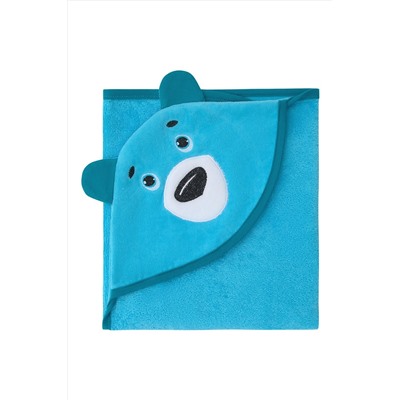 Детская полотенце накидка велюровая 90х100 НАТАЛИ, 1035165