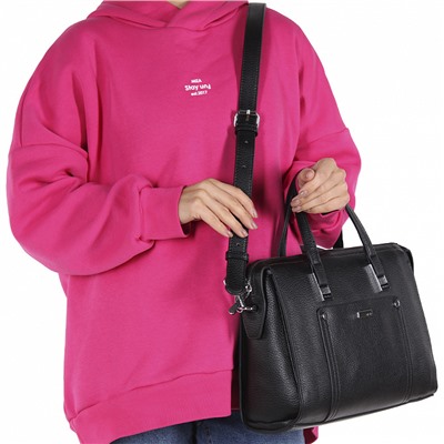 Сумка 593432 black Velina Fabbiana-Safenta