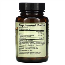 Dr. Mercola, Organic Curcumin Extract, 90 Tablets