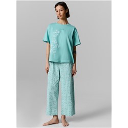 КОМПЛЕКТ ЖЕНСКИЙ (ДЖЕМПЕР, БРИДЖИ) 592600