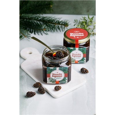 Варенье из сосновой шишки "Шишковое варенье" / стекло / 450 гр / Солнечная Сибирь