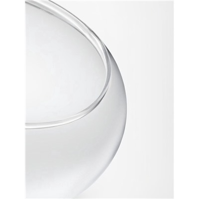 Конфетница Magistro «НЛО», d=25 см, h=10 см, стекло, прозрачная