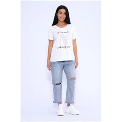 Футболка 80036 (Молочный)