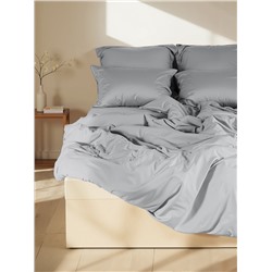Пододеяльник 1.5-спальный SL Home, 150×220 см, светло-серый, модал