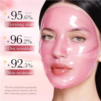 Гидрогелевая маска-патч на все лицо с муцином улитки Bioaqua