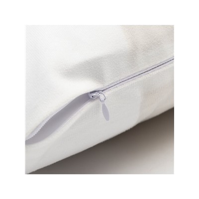 Наволочка декоративная новогодняя «Этель. Венок», 40×40 см, велюр