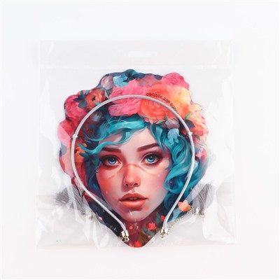 Ободок для волос с декоративными элементами Beauty, 0.8×13×24 см