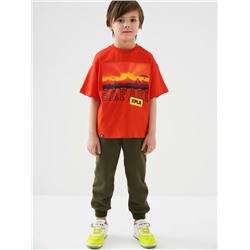 Фуфайка трикотажная для мальчиков (футболка)