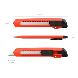 Нож канцелярский 18 мм 19145 STANDARD ErichKrause