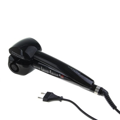 УЦЕНКА Плойка Luazon LW-14, 50 Вт, турмалиновое покрытие, 220°С, чёрная