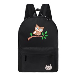 Молодежный рюкзак MONKKING W117 черный