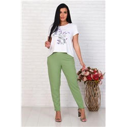 Брюки 24649 (Оливковый)