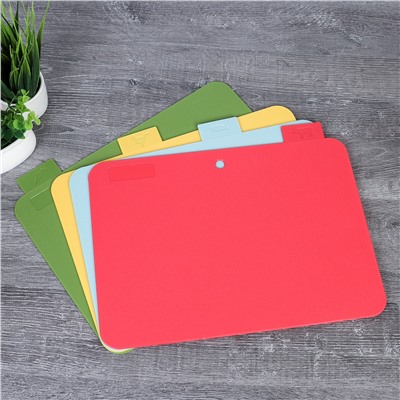 Доска разделочная на подставке 4 штуки / DLS-CB-125 /уп 20/ ОРР