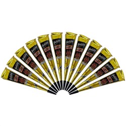 Golecha Хна в конусе Golecha (12 конусов в упаковке), черный цвет