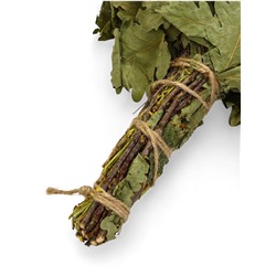 Веник для бани, дубовый, 45 см, с донником