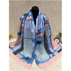 Легкий платок на голову и шею, мультицвет