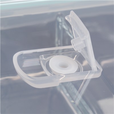 Контейнер прямоугольный с разделителем 1020 мл крышка с клапаном / R-1020/2TQ /уп 24/ стекло