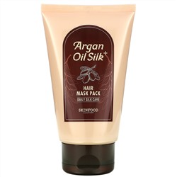 Skinfood, Argan Oil Silk Plus Hair Mask Pack, 6.76 fl oz (200 g)