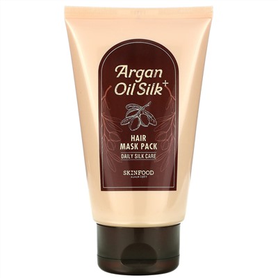 Skinfood, Argan Oil Silk Plus Hair Mask Pack, 6.76 fl oz (200 g)