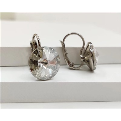 Серьги с кристаллами Swarovski