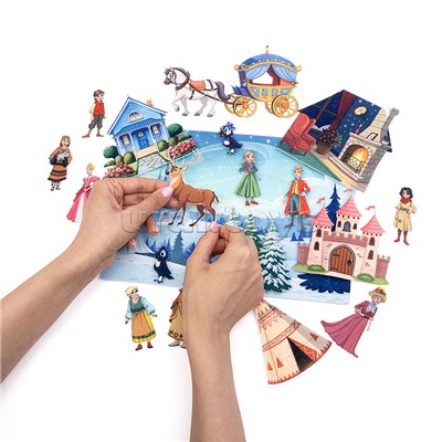 Снежная Королева, фетр