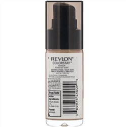 Revlon, Макияж для комбинированной и жирной кожи Colorstay, теплый золотистый оттенок 310, 30 мл