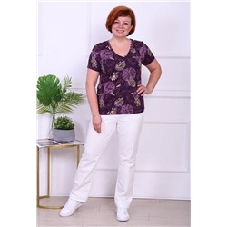 Футболка "Петуния" (Сиреневый)