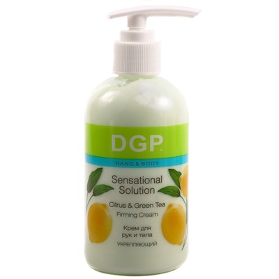 DGP Крем для рук и тела  укрепляющий Citrus & Green Tea 260 мл