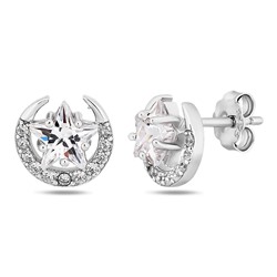 Серьги, куб.циркон., BL-5