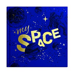 Записная книжка 80л. А6 "Невесомость" 105х105 мм, твёрдый переплёт, полноцветна