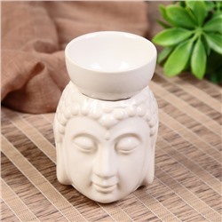 Аромалампа для эфирных масел «Будда с чашей на голове», керамика, 11.5×8×9 см, МИКС