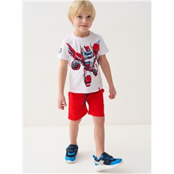 Комплект трикотажный для мальчиков: фуфайка (футболка), шорты