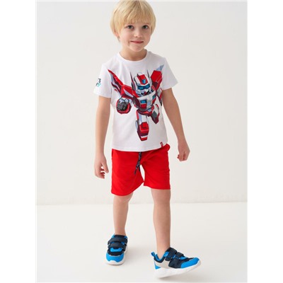 Комплект трикотажный для мальчиков: фуфайка (футболка), шорты