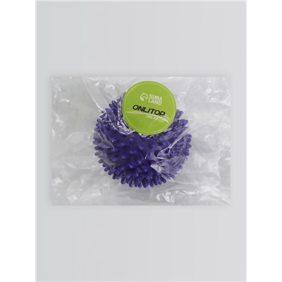 Массажный мяч, универсальный, d=6.5 см, МИКС